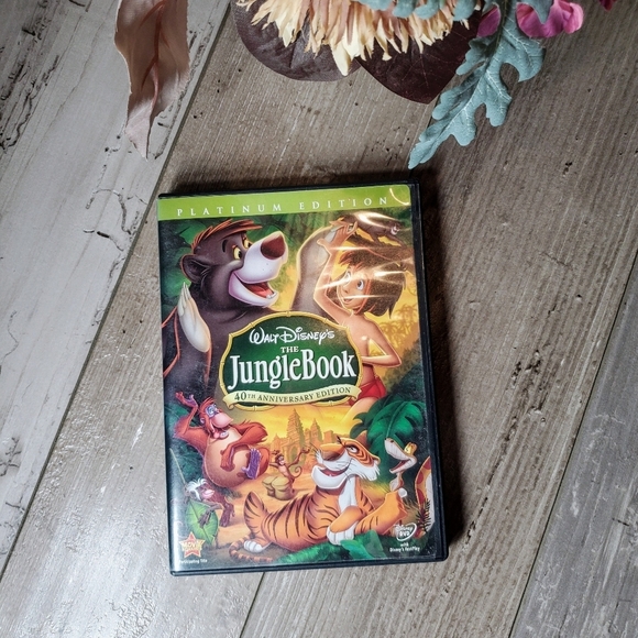 Walt Disney's The Jungle Book 40th Anniversary Edition DVD Platinum Edition EUC - Picture 2 of 10